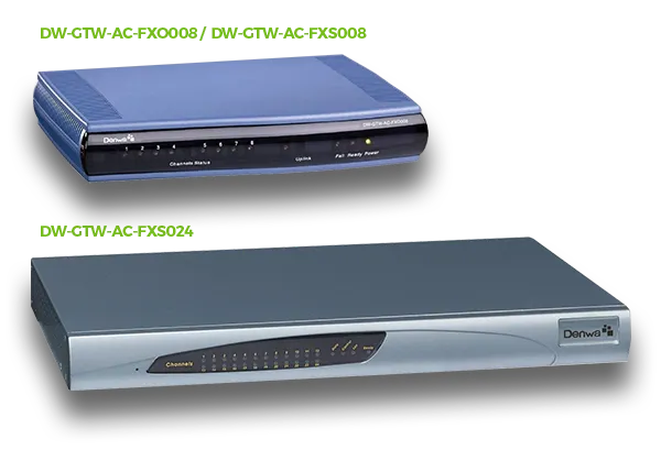 Gateways VoIP análogos DW-GTW-AC